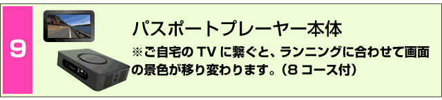 パスポートプレーヤー本体